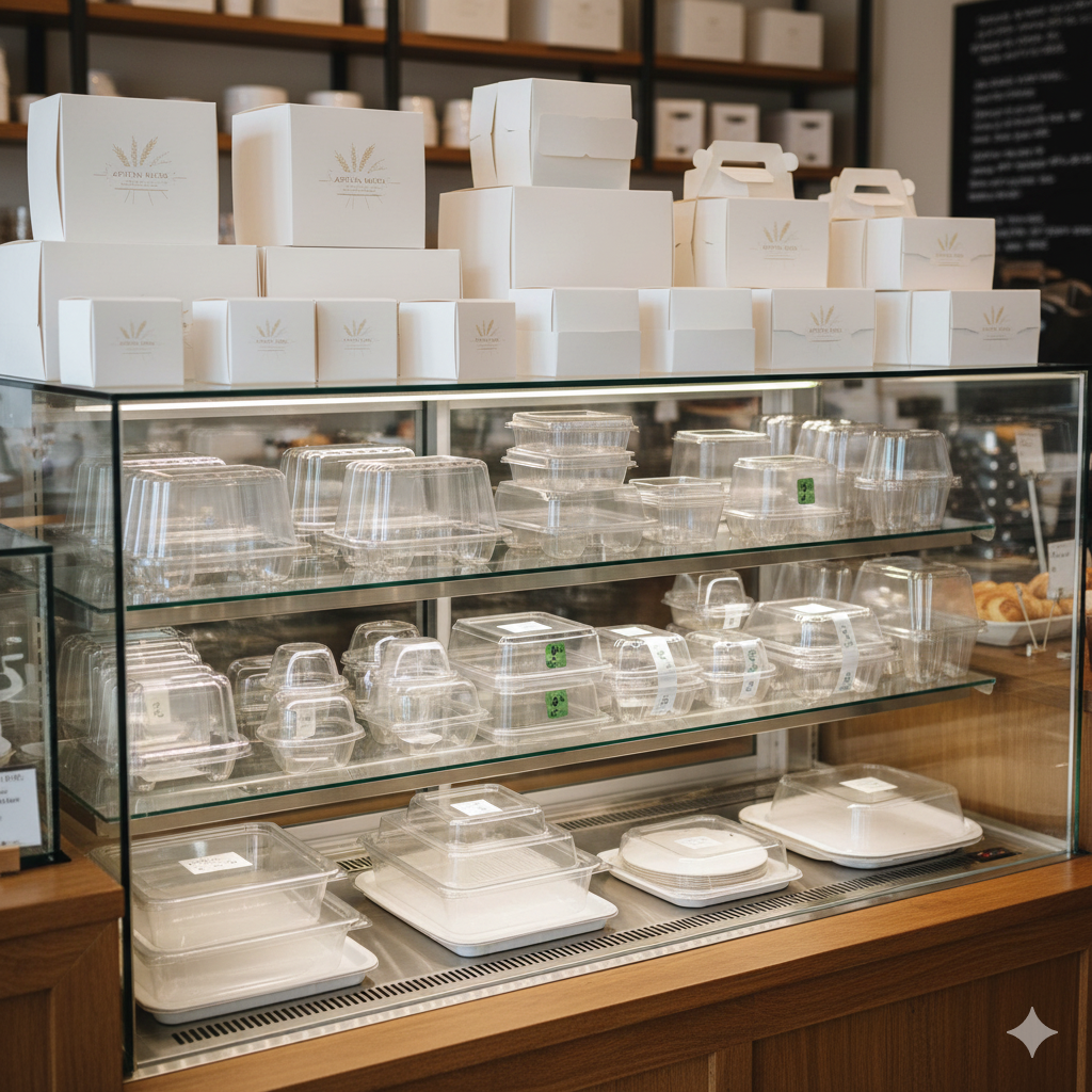 Every Bakery and Coffee shop need this type packaging containers.