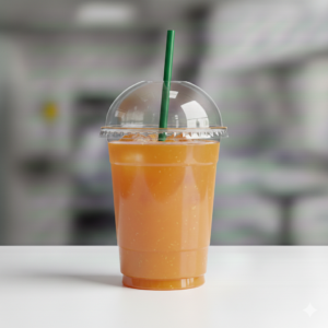 360ml PET Cup and Dome Set (100 set)